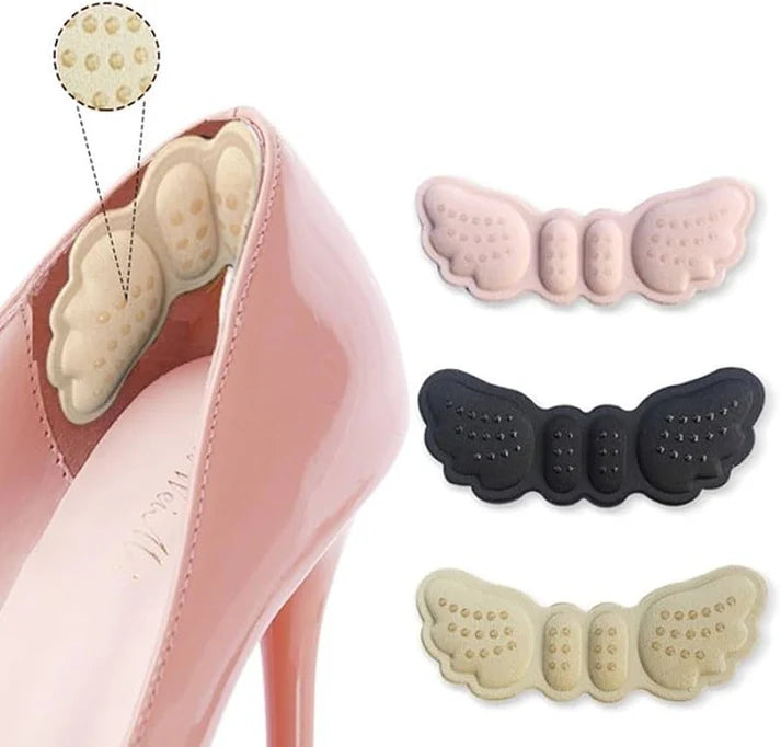 Butterfly Heel Grips – Soft Non-Slip Inserts