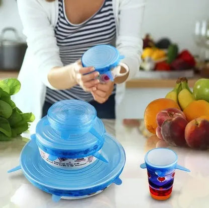 Microwave Safe Silicone Lids Flexible Bowl Covers