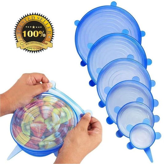 Microwave Safe Silicone Lids Flexible Bowl Covers
