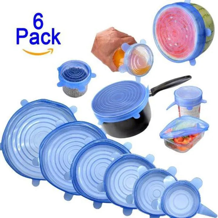 Microwave Safe Silicone Lids Flexible Bowl Covers