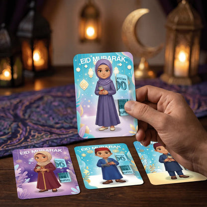 (PFM) Eidi Tuck Cards For Kids (Mix)
