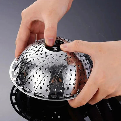 Stainless Steel Steamer Basket ( IMPORTED )