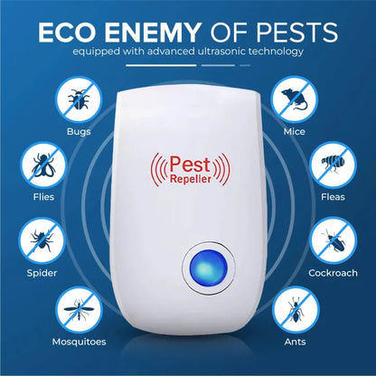 Ultrasonic Pest Repeller – Electronic Plug-in Pest Control for Home & Office