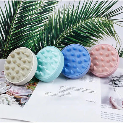 Portable Mini Silicone Hair Scalp Massage Comb, Magic Hair Brush, Soft Silicone Comb Shampoo Brush Comb, Head Massager Health Care, Hair Root Itching Scalp Massage Comb, Silicon Massage Shampoo Brush