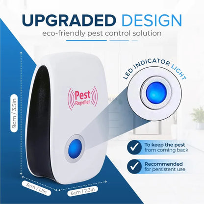 Ultrasonic Pest Repeller – Electronic Plug-in Pest Control for Home & Office