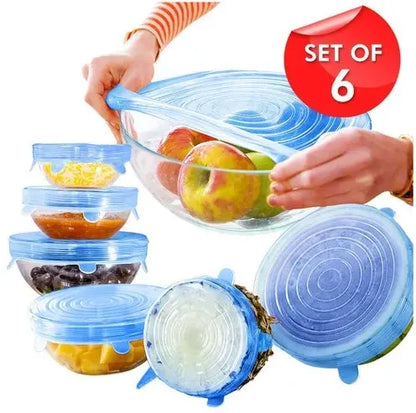 Microwave Safe Silicone Lids Flexible Bowl Covers