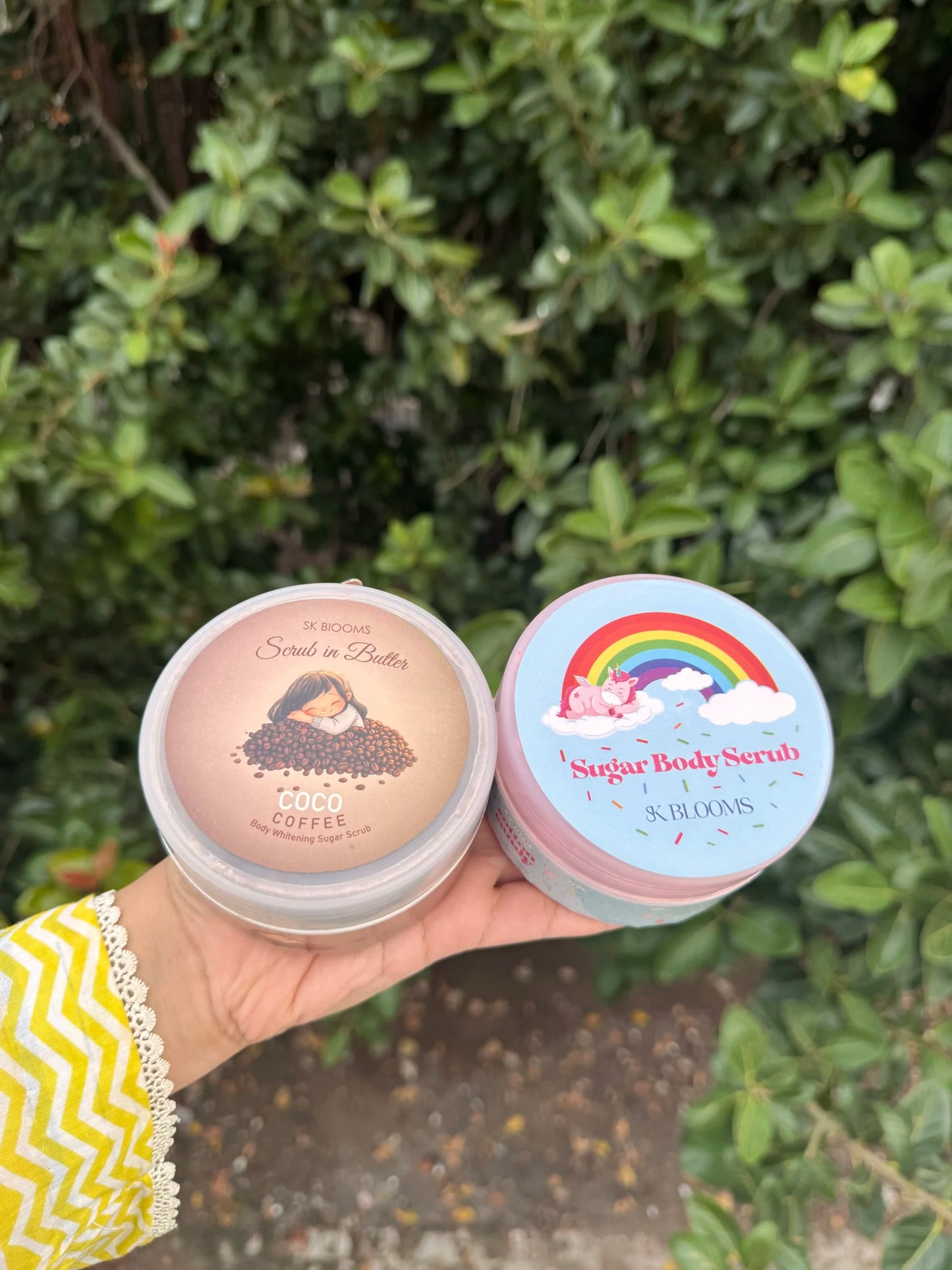 Sugar Cotton Candy & Coco Butter Body Pack of 2 Whitening Scrub