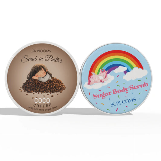 Sugar Cotton Candy & Coco Butter Body Pack of 2 Whitening Scrub