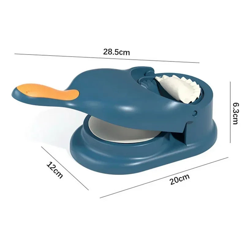 2 In 1 Dumpling & Samosa Maker Manual Labor-Saving Ravioli Dough Skin Molder Machine Kitchen Gadgets