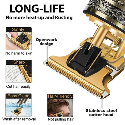 Vintage T9 Professional Trimmer (Gold)