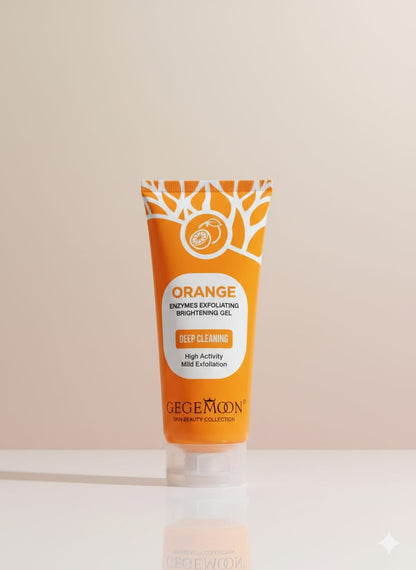 Orange Glow Exfoliating Gel – Brighten, Smooth & Hydrate Naturally