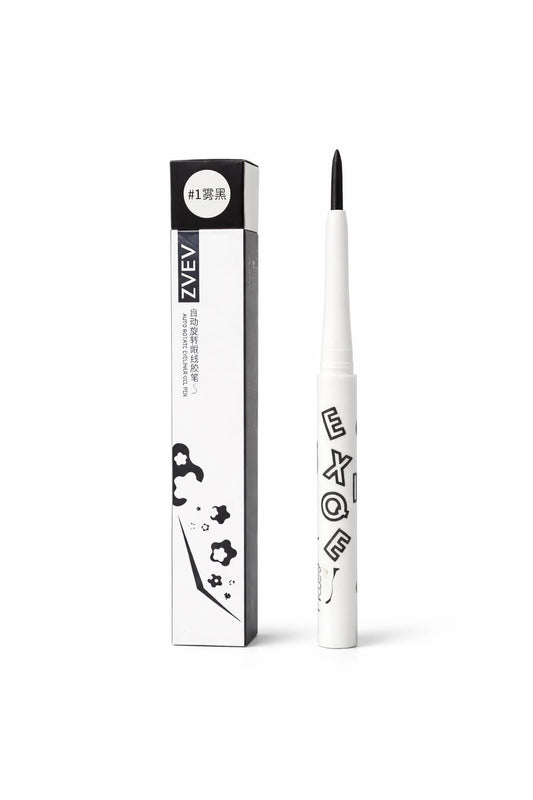 ZVEV Lazy Lower Eyelash Stamp Eyeliner Waterproof Sweatproof Combo Pack No Color Loss 2-in-1 Beginner Convenient