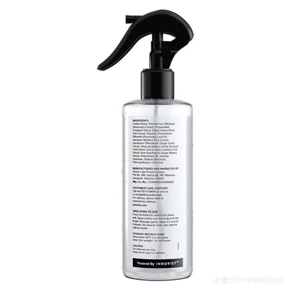 Bare Anatomy Rosemary Water Spray for Hair Growth & Hair Thickness with Rice Water