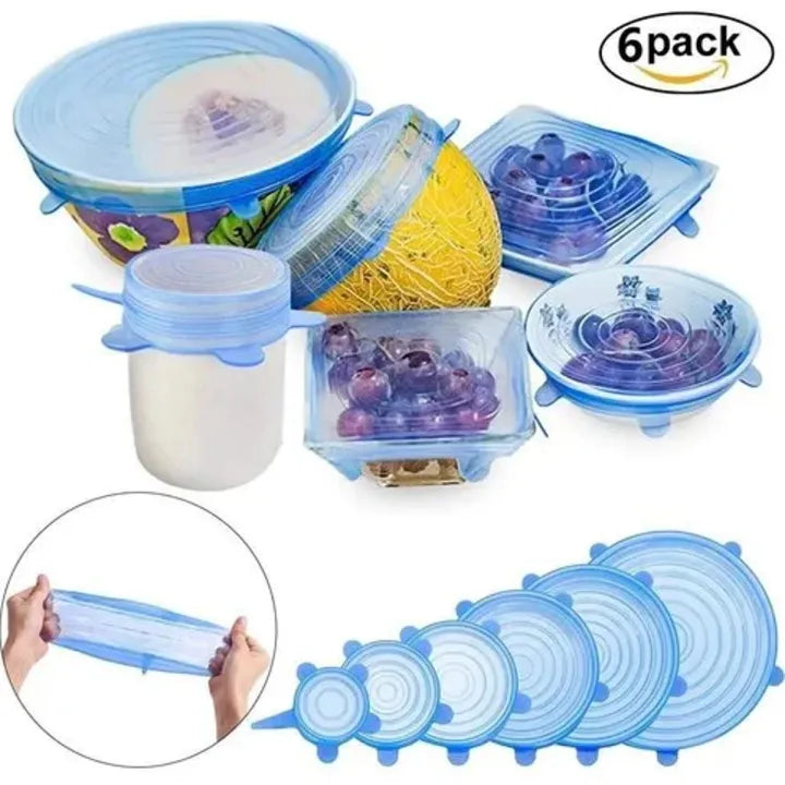 Microwave Safe Silicone Lids Flexible Bowl Covers