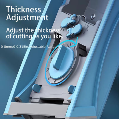 1 Set, Multifunctional Vegetable Cutter for shredding, Slicing, Stripping and Dicing