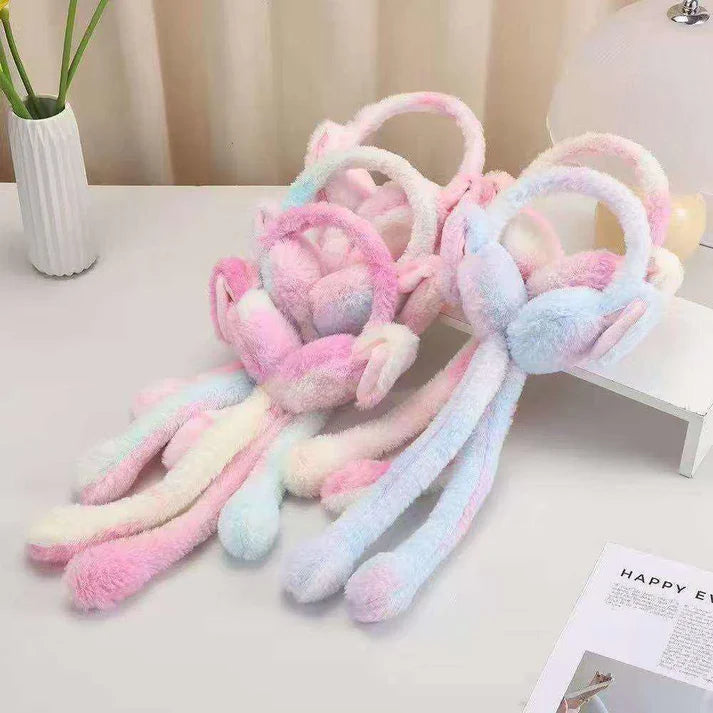 Premium Kids Plush Bunny Earmuffs