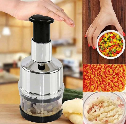 Vegetable grinder and chopper with free samosa maker mould
