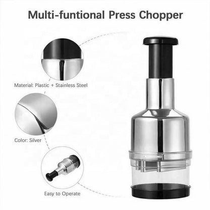 Vegetable grinder and chopper with free samosa maker mould